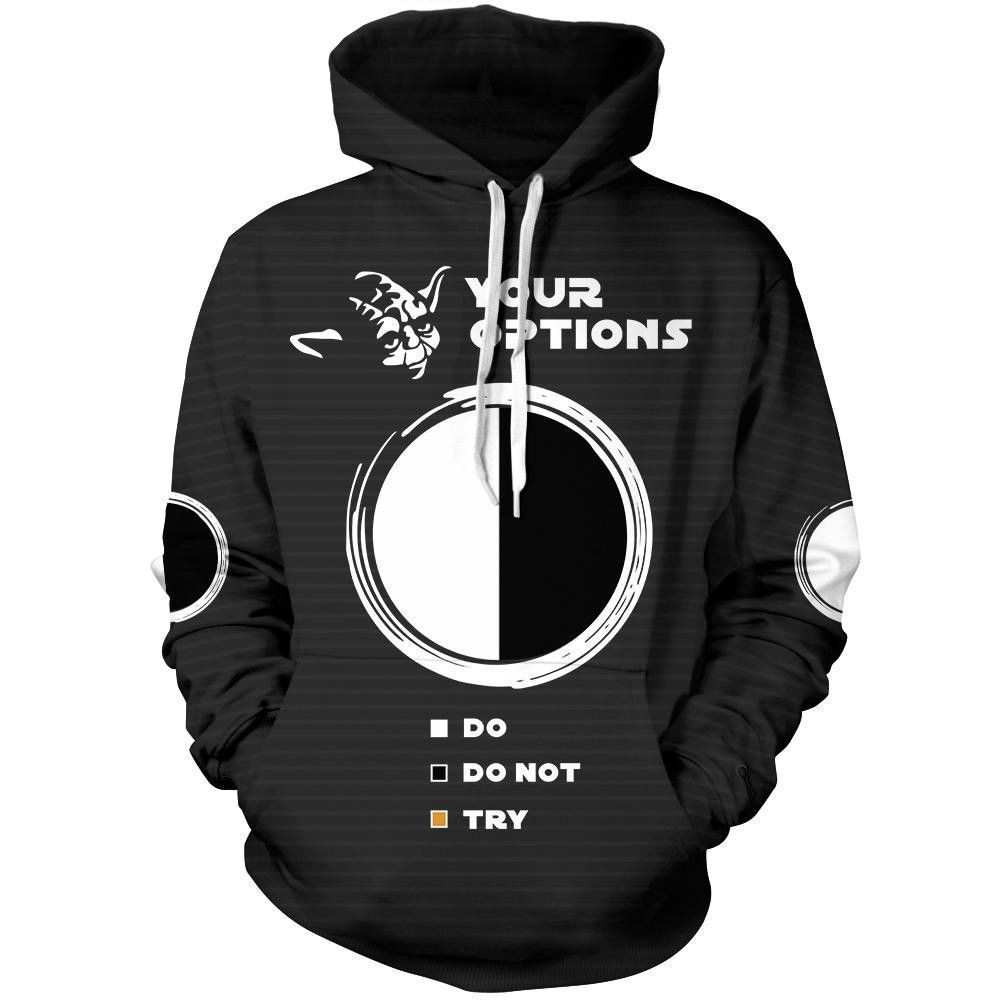 Star Wars I Your Options 3D All Over Print Hoodie, Zip Hoodie