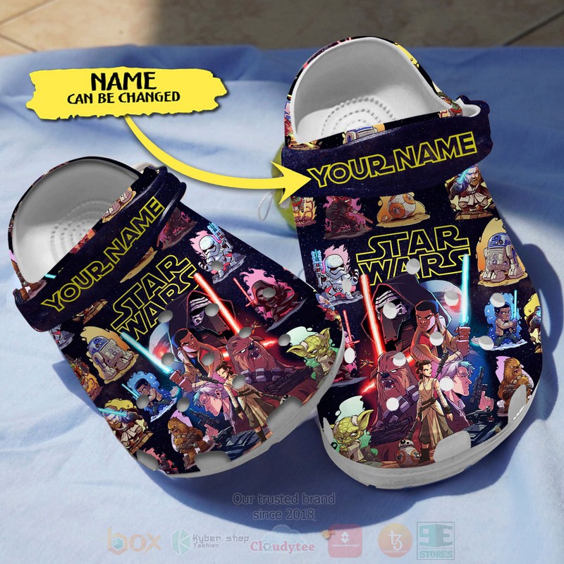 Star Wars Movie Crocs Crocband Clogs Shoes Comfortable For Men Women and Kids