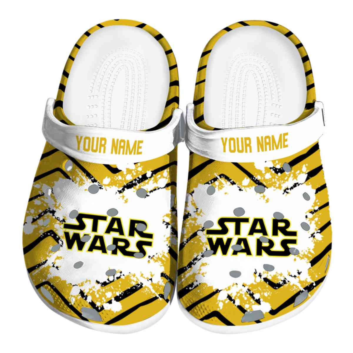 Star Wars Movie Crocs Crocband Clogs Shoes Comfortable For Men Women and Kids