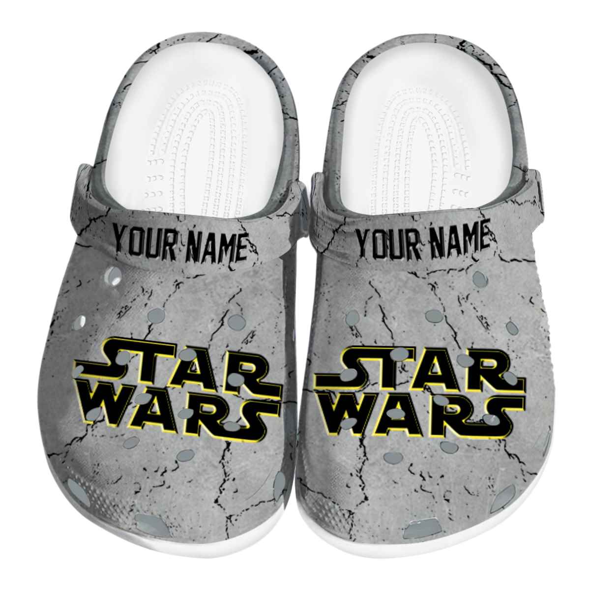 Star Wars Movie Crocs Crocband Clogs Shoes Comfortable For Men Women and Kids