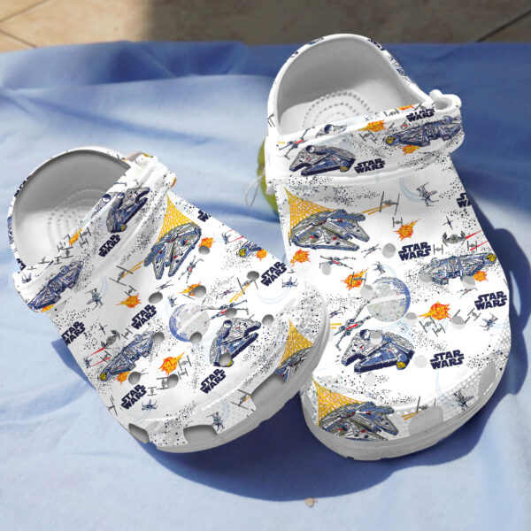 Star Wars Movie Crocs Crocband Clogs Shoes Comfortable For Men Women and Kids - Image 6