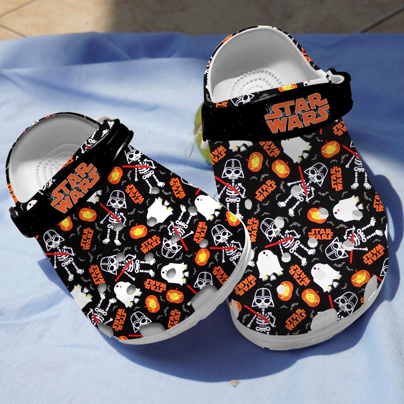 Star Wars Movie Crocs Crocband Clogs Shoes Comfortable For Men Women and Kids