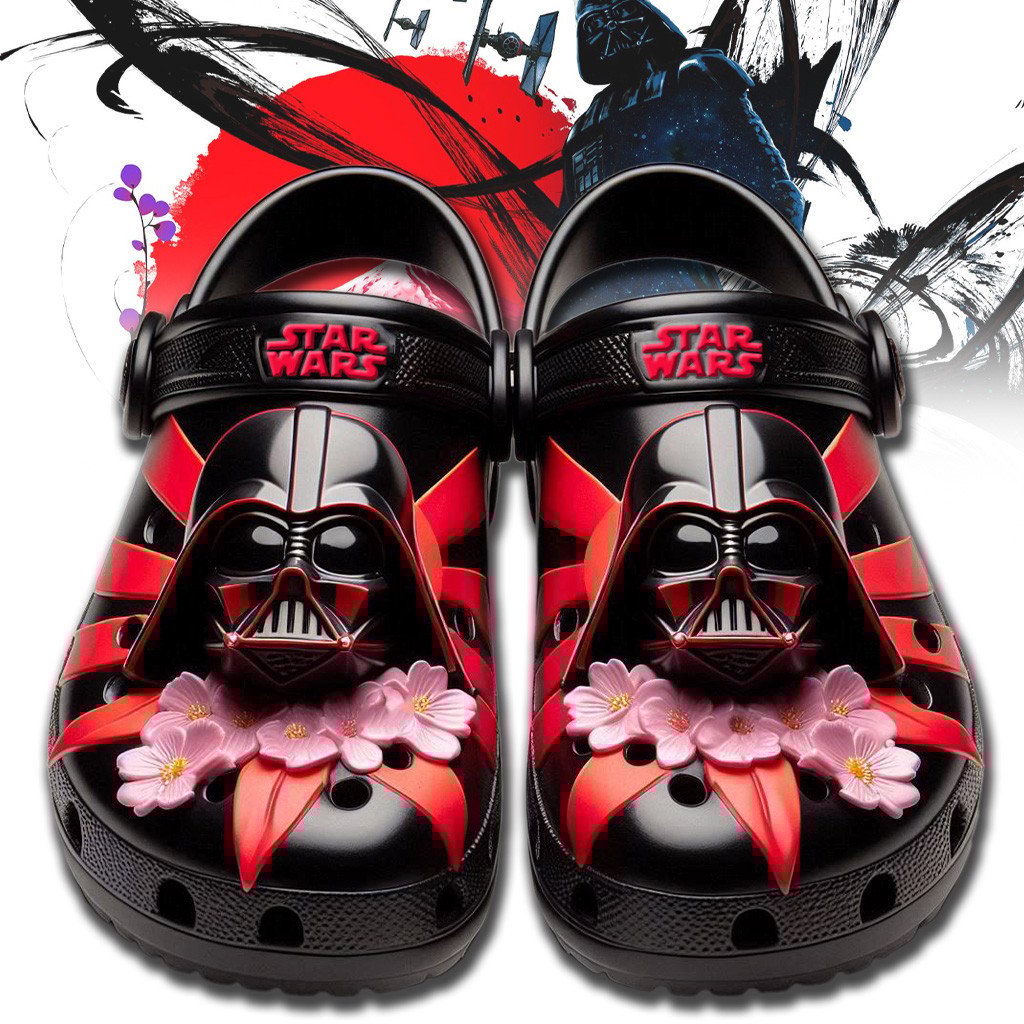 Star Wars Movie Crocs Crocband Clogs Shoes Comfortable For Men Women and Kids