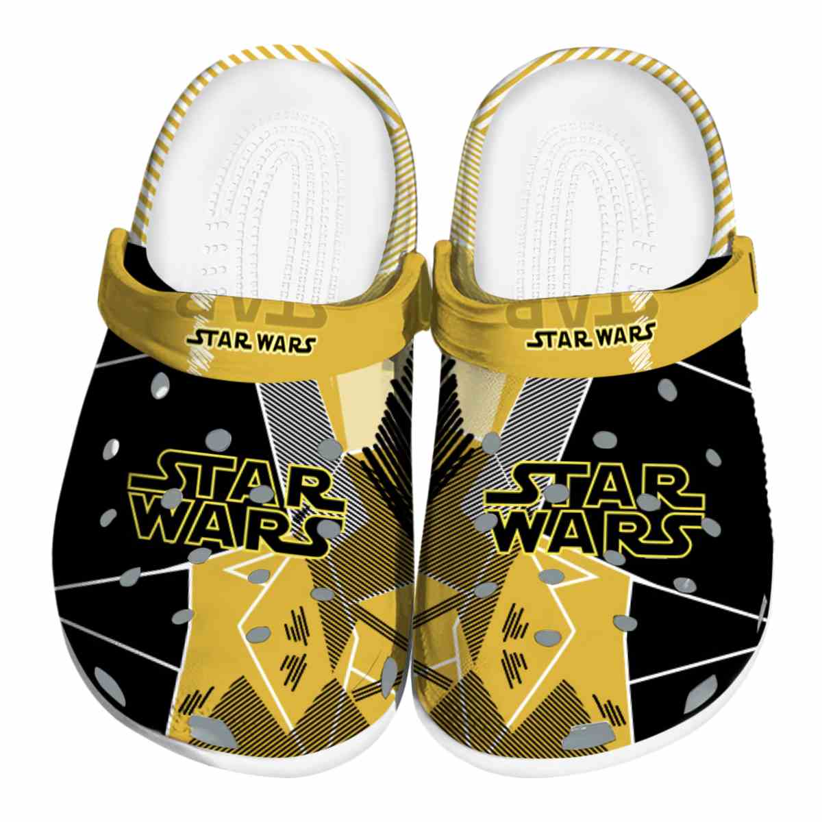 Star Wars Movie Crocs Crocband Clogs Shoes Comfortable For Men Women and Kids