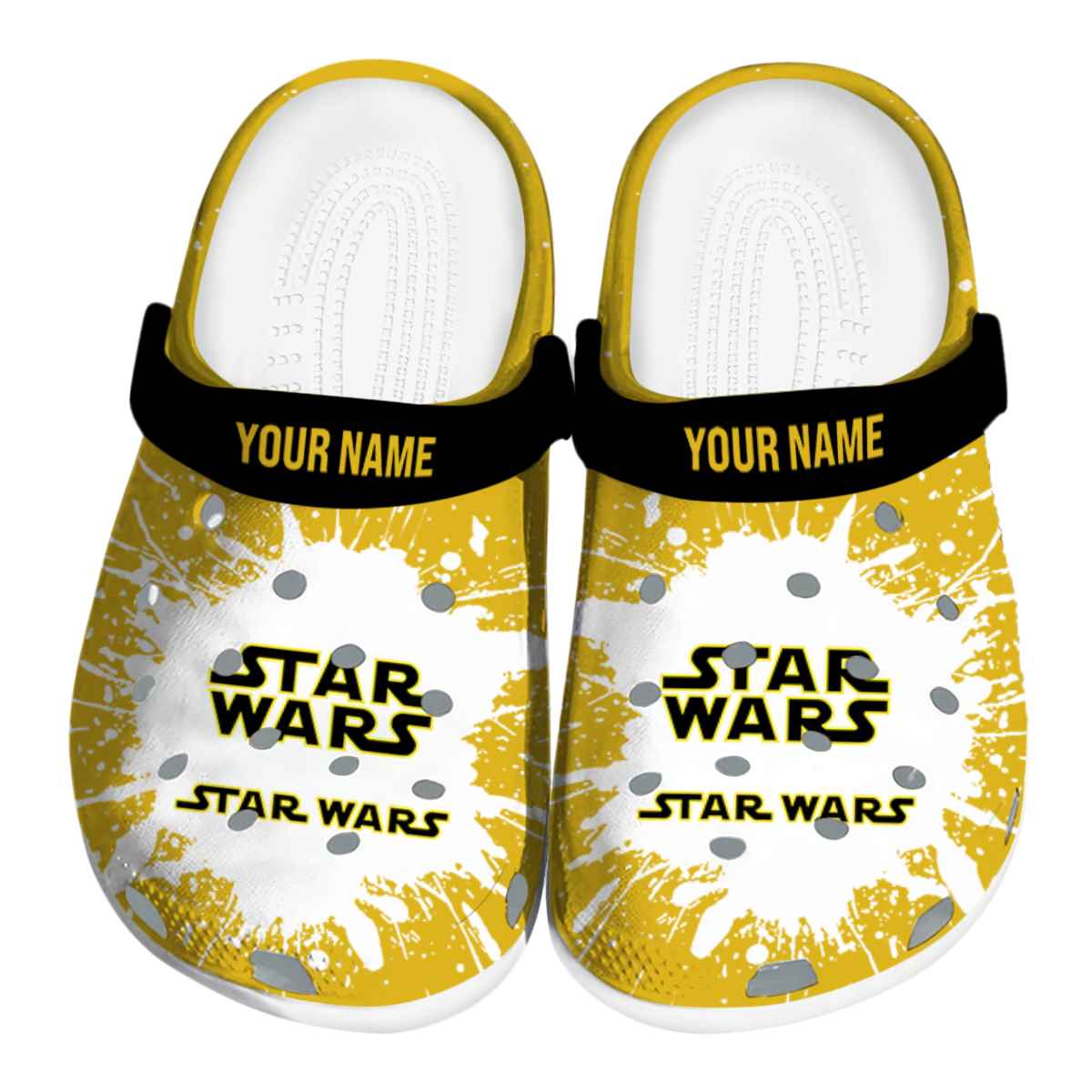 Star Wars Movie Crocs Crocband Clogs Shoes Comfortable For Men Women and Kids