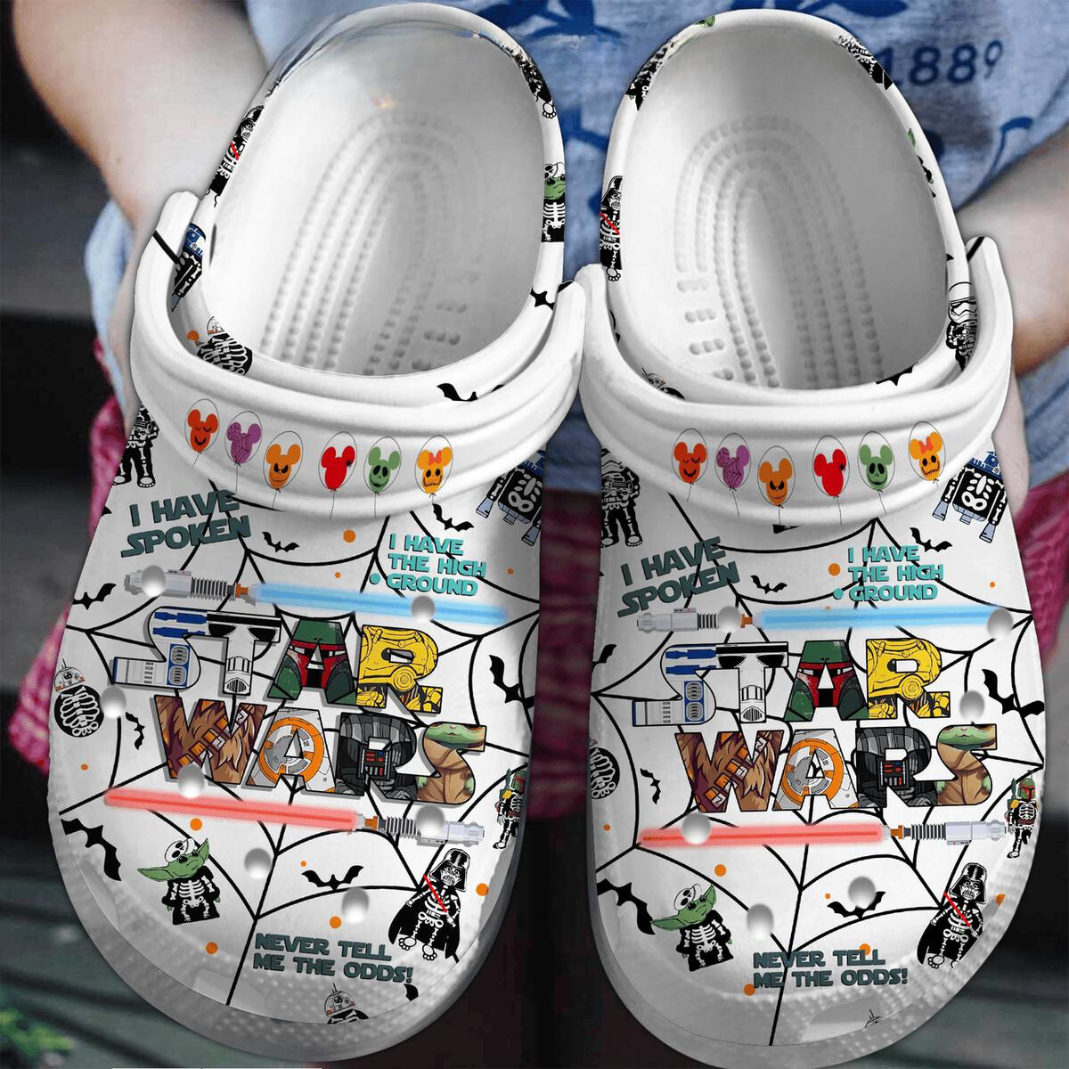 Star Wars Movie Crocs Crocband Clogs Shoes Comfortable For Men Women and Kids