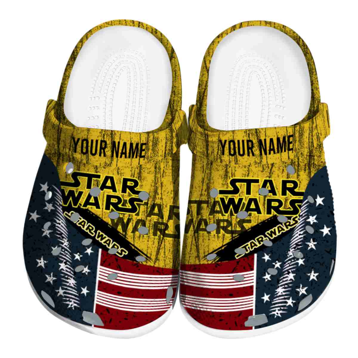 Star Wars Movie Crocs Crocband Clogs Shoes Comfortable For Men Women and Kids