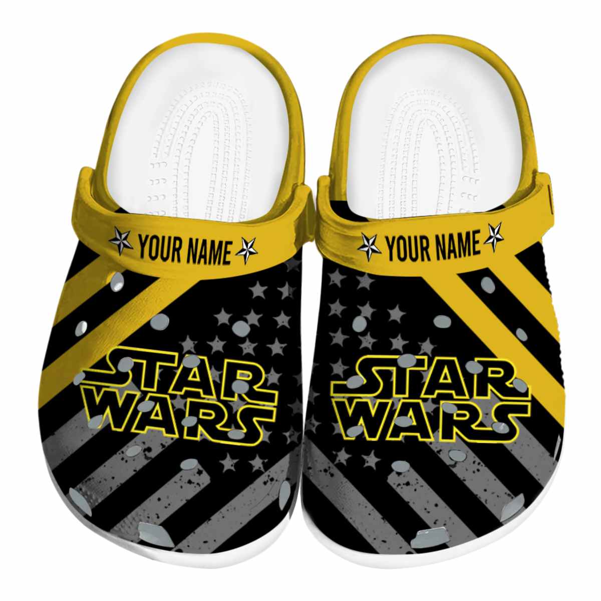 Star Wars Movie Crocs Crocband Clogs Shoes Comfortable For Men Women and Kids