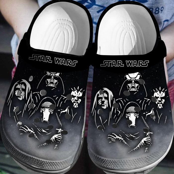 Star Wars Movie Crocs Crocband Clogs Shoes Comfortable For Men Women and Kids