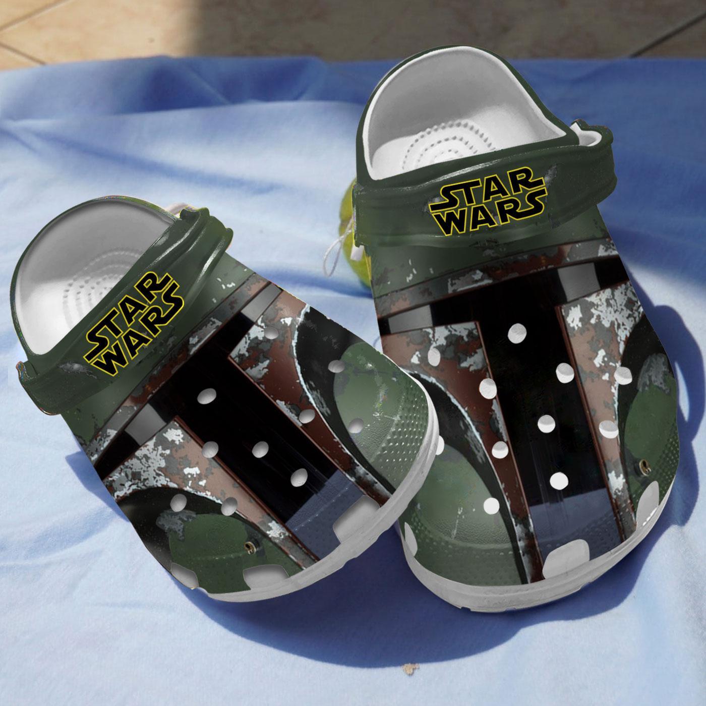 Star Wars Movie Crocs Crocband Clogs Shoes Comfortable For Men Women and Kids