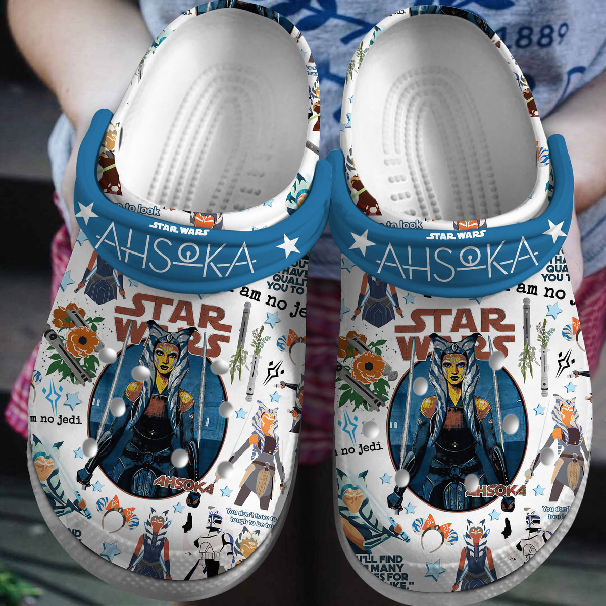 Star Wars Movie Crocs Crocband Clogs Shoes Comfortable For Men Women and Kids