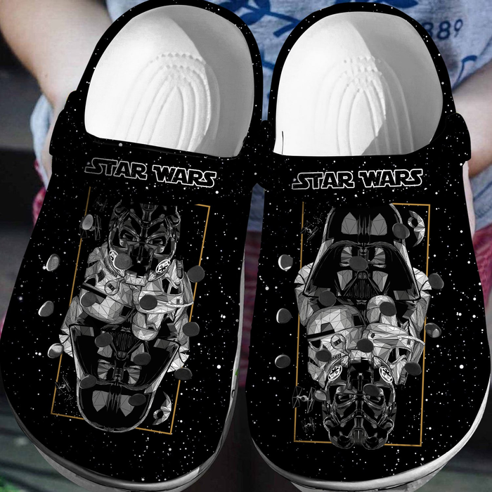 Star Wars Movie Crocs Crocband Clogs Shoes Comfortable For Men Women and Kids