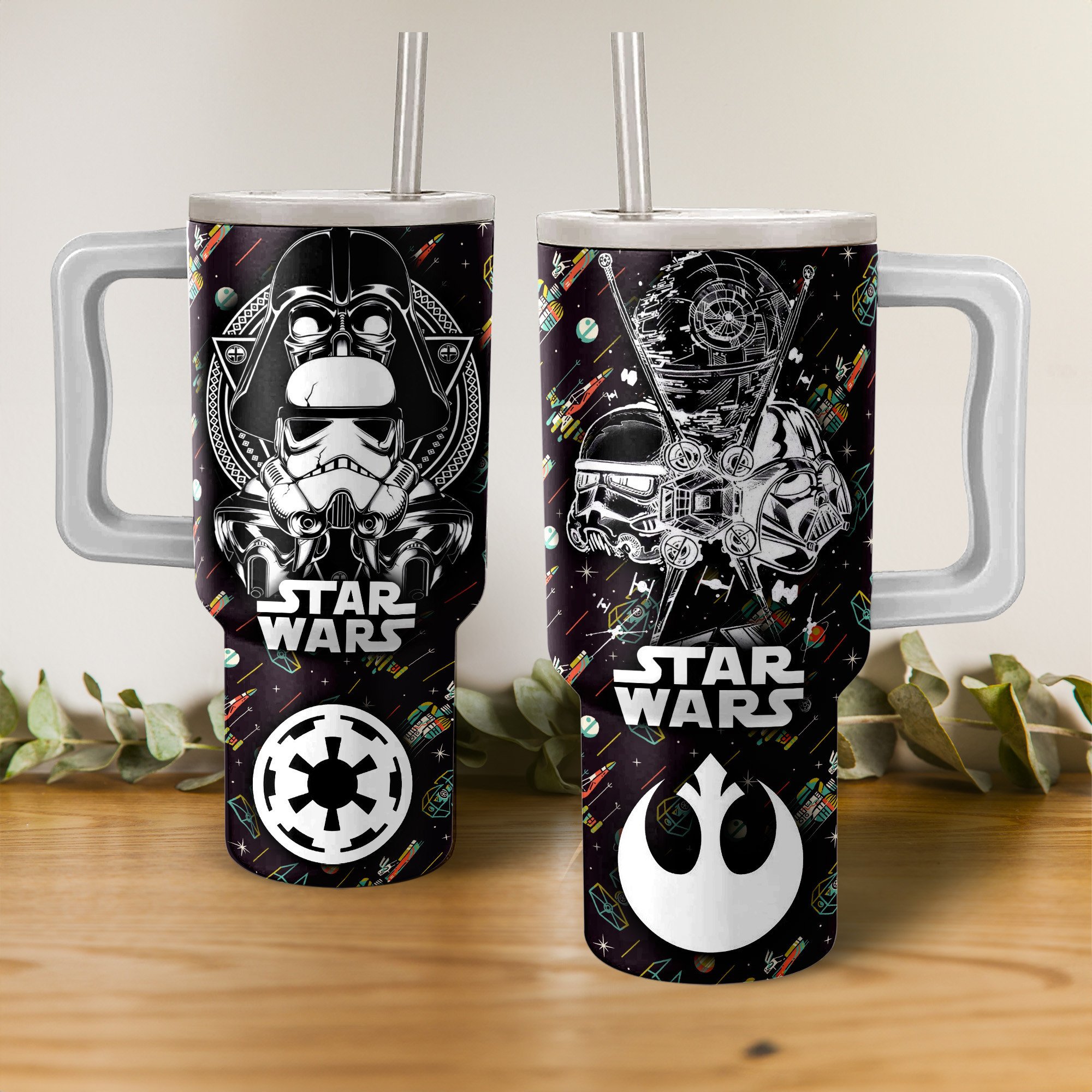 Star Wars Movies Custom Stanley Cup 40 oz 30 oz Tumbler With HandleTVC2301150