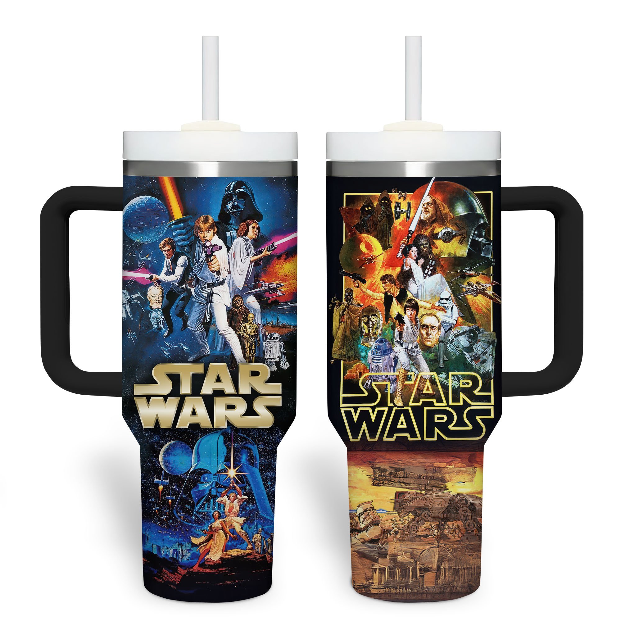Star Wars Movies Custom Stanley Cup 40 oz 30 oz Tumbler With HandleTVC2301181