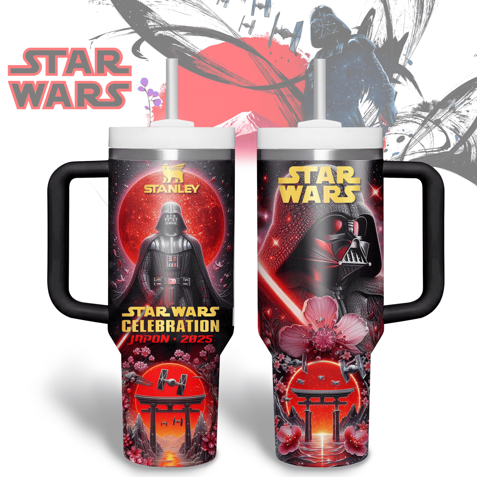 Star Wars Movies Custom Stanley Cup 40 oz 30 oz Tumbler With HandleTVC2301215