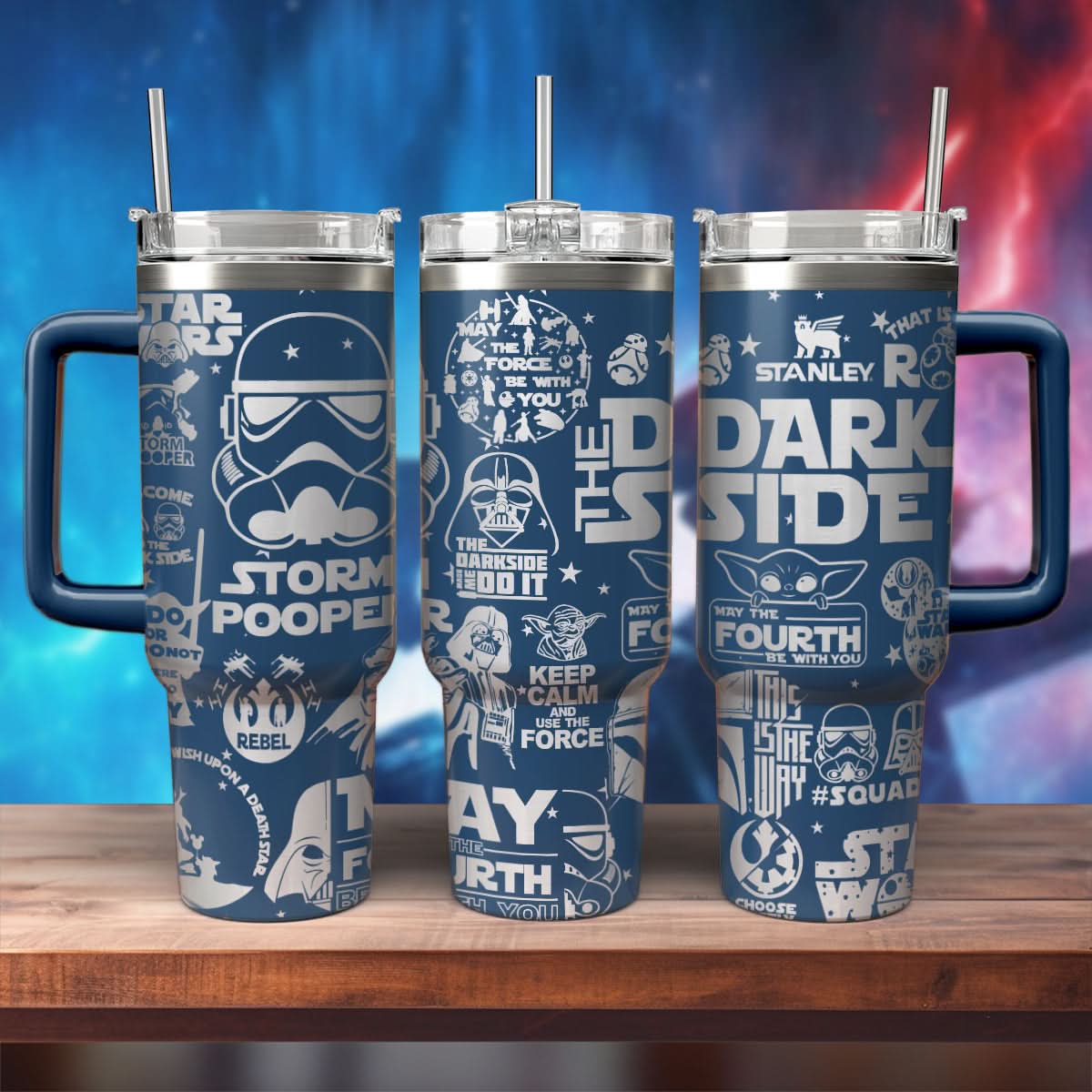 Star Wars Movies Custom Stanley Cup 40 oz 30 oz Tumbler With HandleTVC2301482