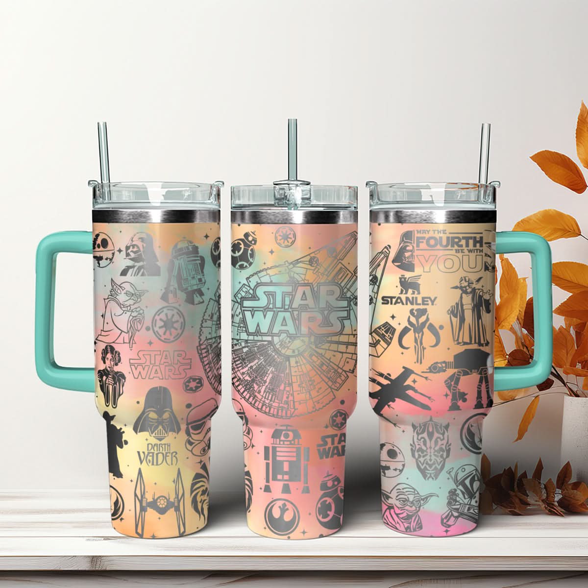 Star Wars Movies Custom Stanley Cup 40 oz 30 oz Tumbler With HandleTVC2301482