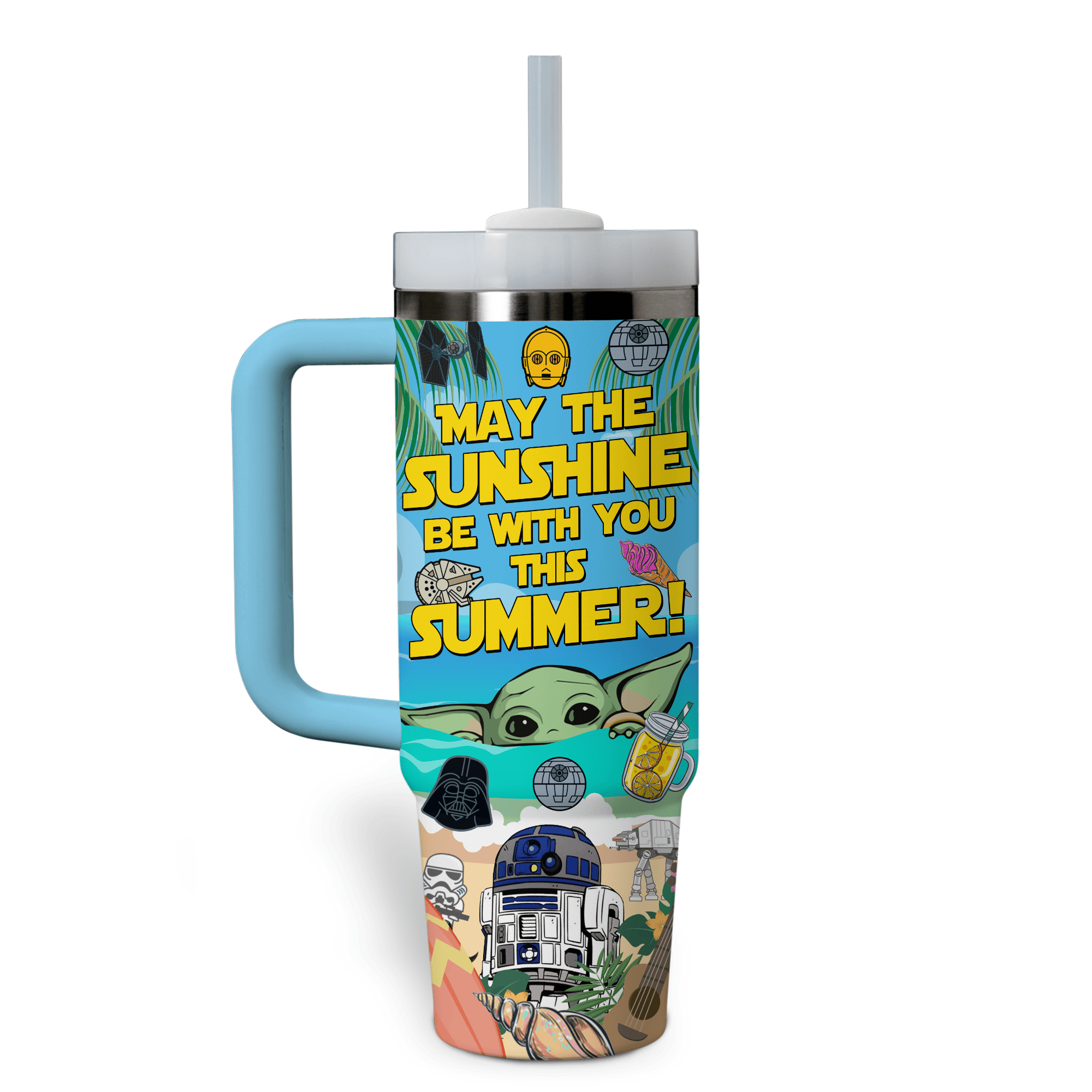 Star Wars Movies Custom Stanley Cup 40 oz 30 oz Tumbler With HandleTVC2301528 - Image 2