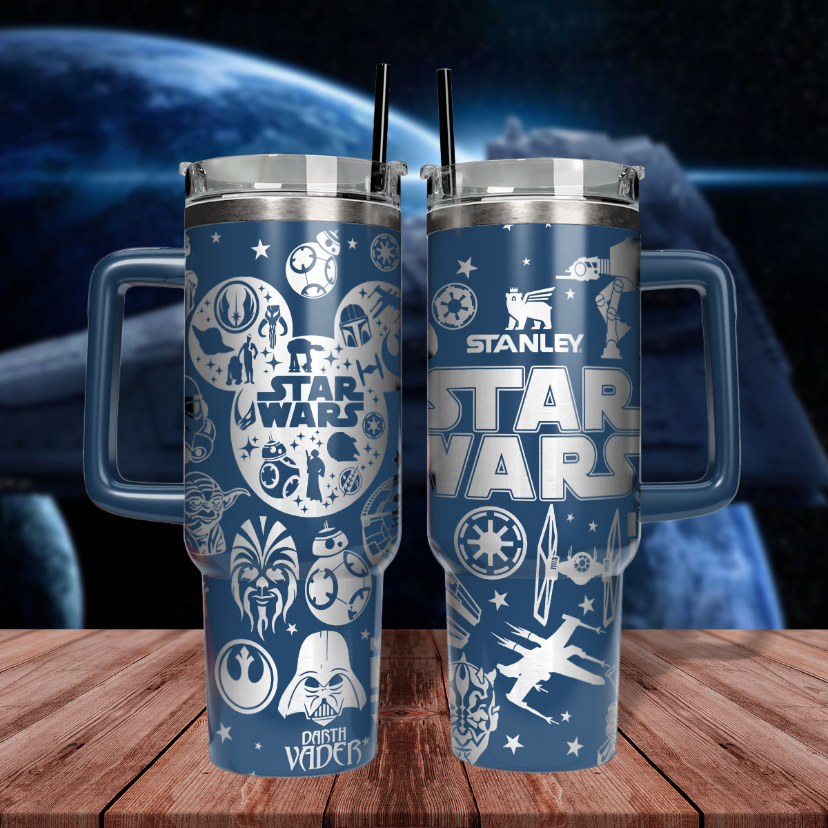 Star Wars Movies Custom Stanley Cup 40 oz 30 oz Tumbler With HandleTVC2301538