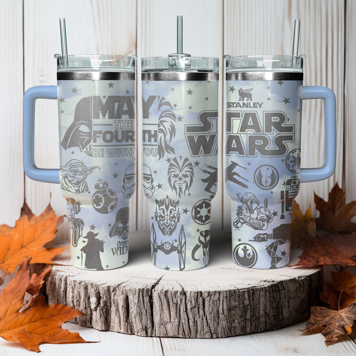 Star Wars Movies Custom Stanley Cup 40 oz 30 oz Tumbler With HandleTVC2301538