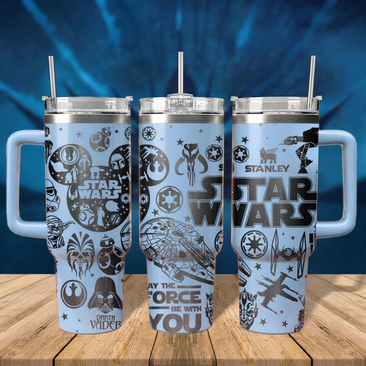 Star Wars Movies Custom Stanley Cup 40 oz 30 oz Tumbler With HandleTVC2301538