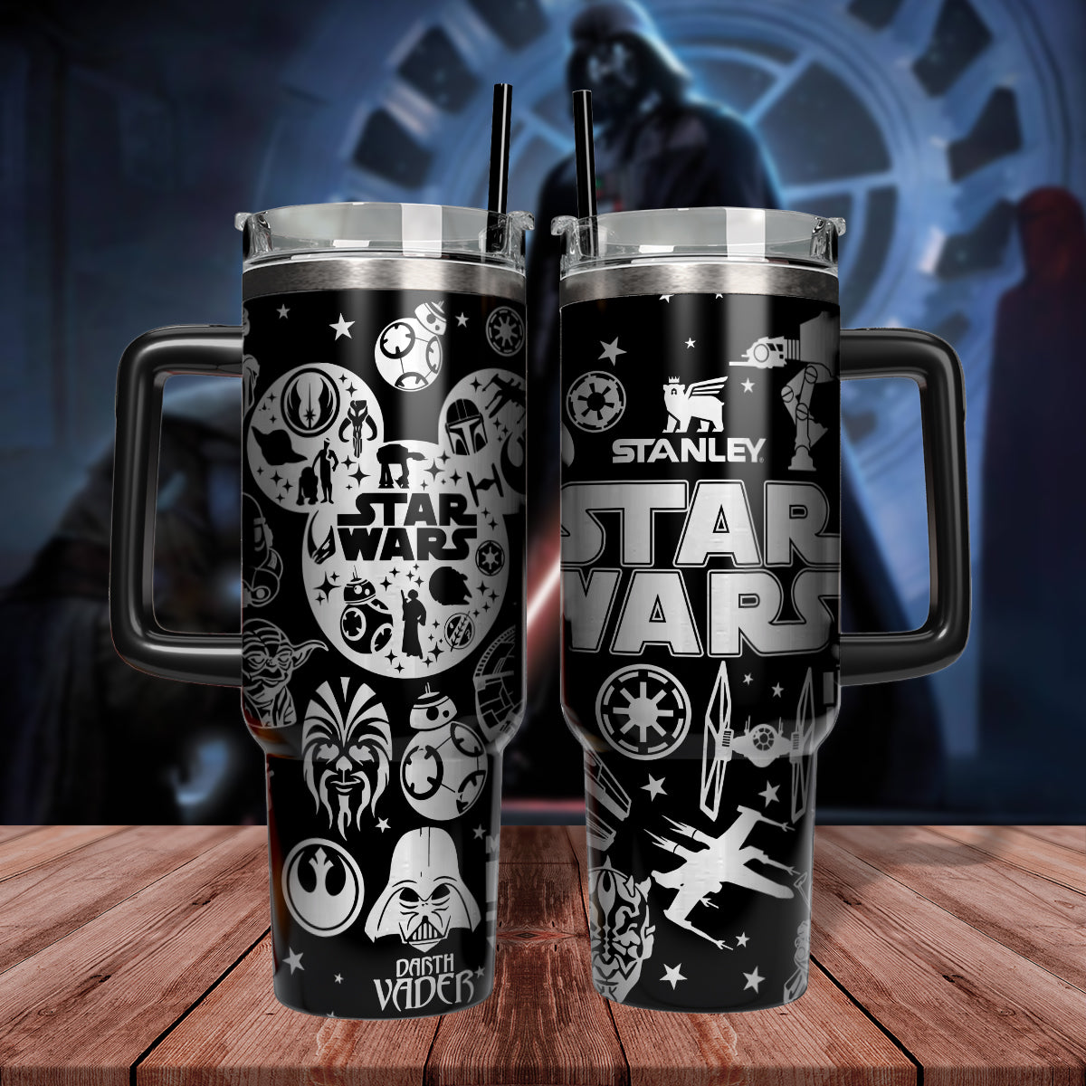 Star Wars Movies Custom Stanley Cup 40 oz 30 oz Tumbler With HandleTVC2301538