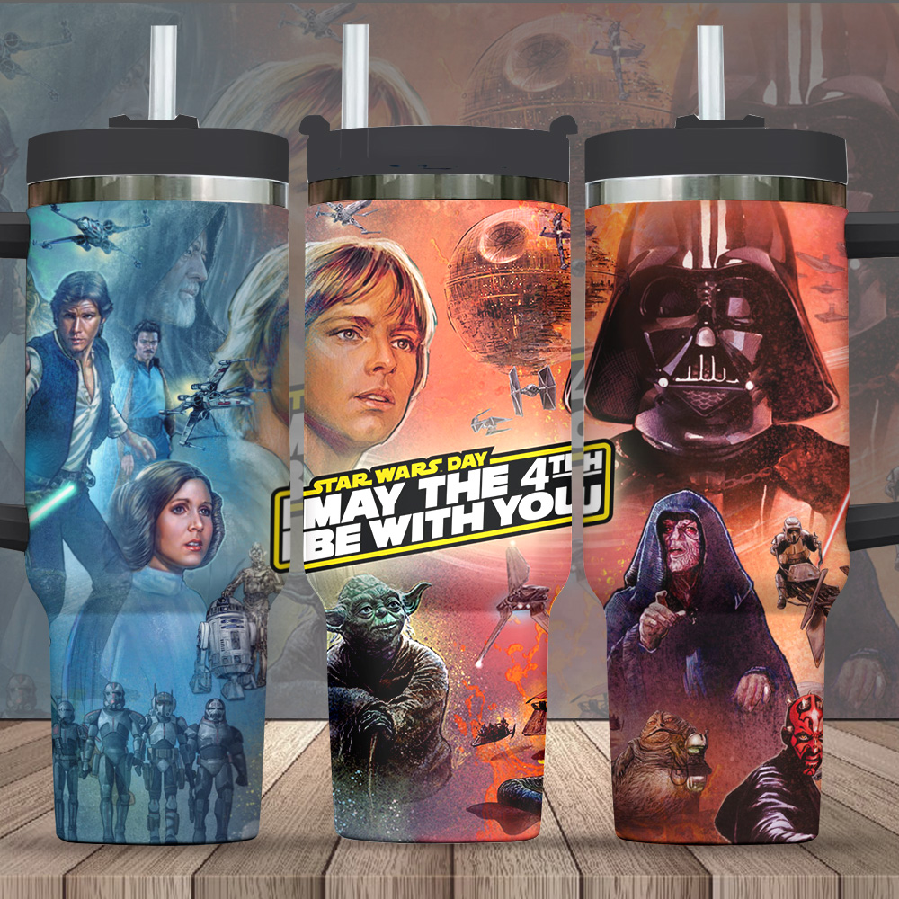 Star Wars Movies Custom Stanley Cup 40 oz 30 oz Tumbler With HandleTVC2301716