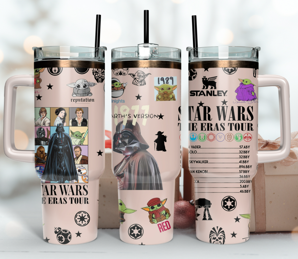 Star Wars Movies Custom Stanley Cup 40 oz 30 oz Tumbler With HandleTVC2301804