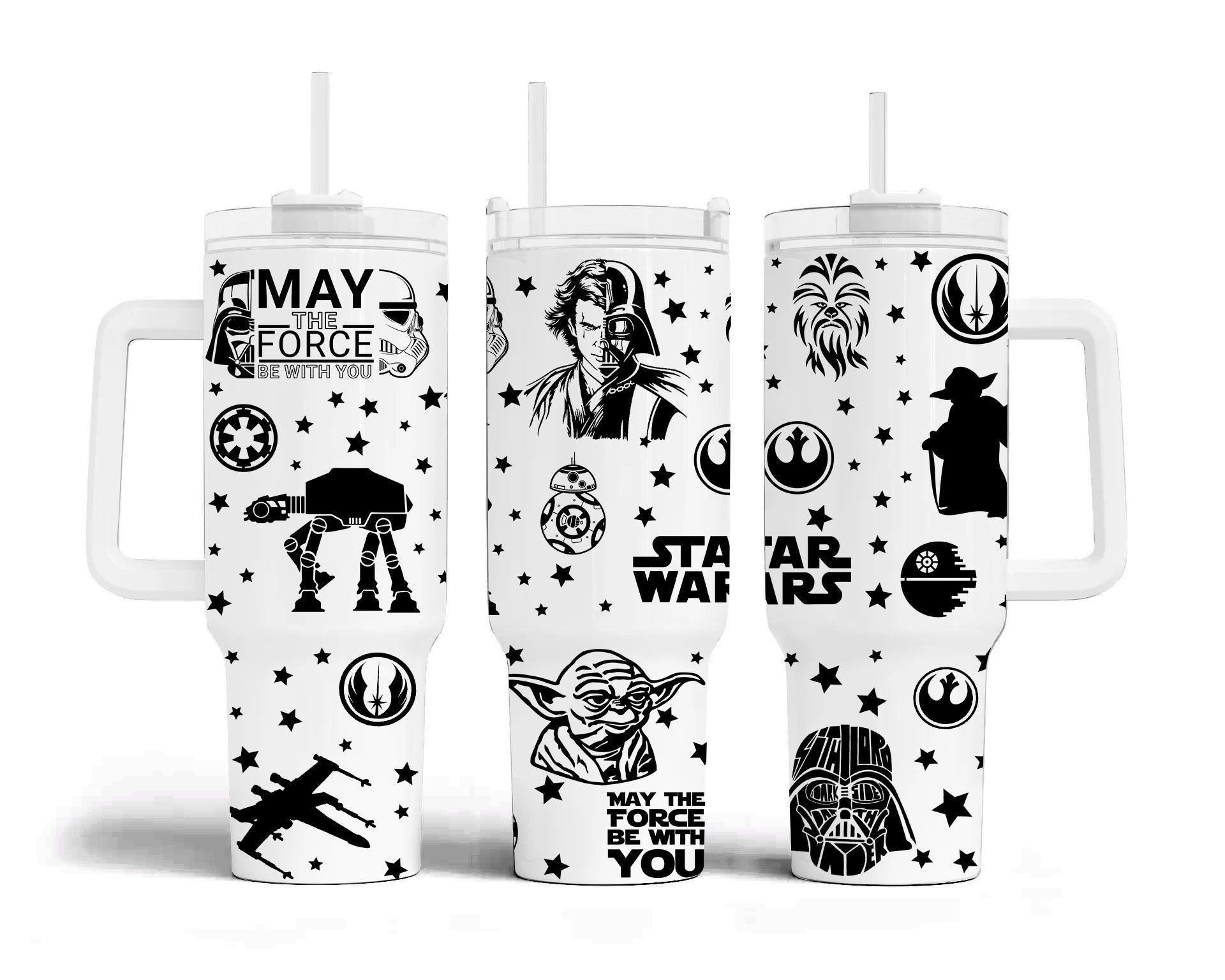 Star Wars Movies Custom Stanley Cup 40 oz 30 oz Tumbler With HandleTVC2301893