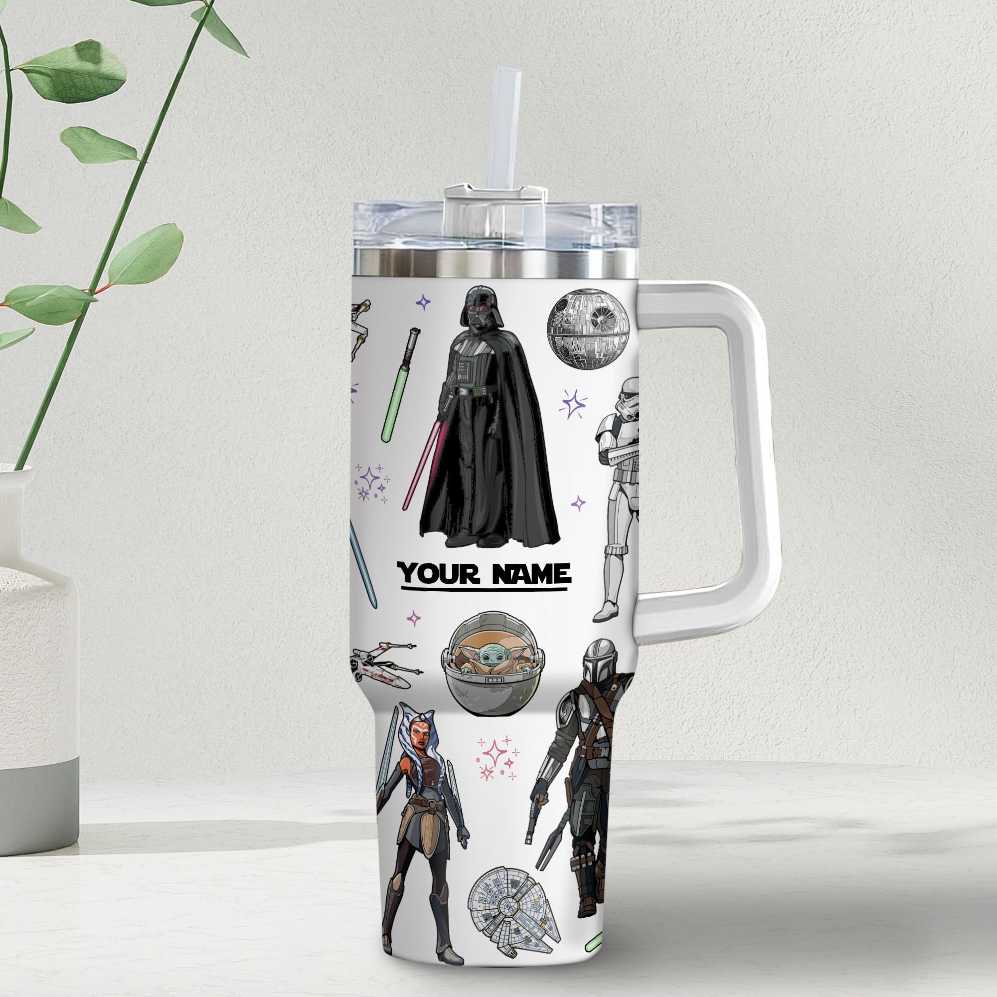 Star Wars Movies Custom Stanley Cup 40 oz 30 oz Tumbler With HandleTVC2301981