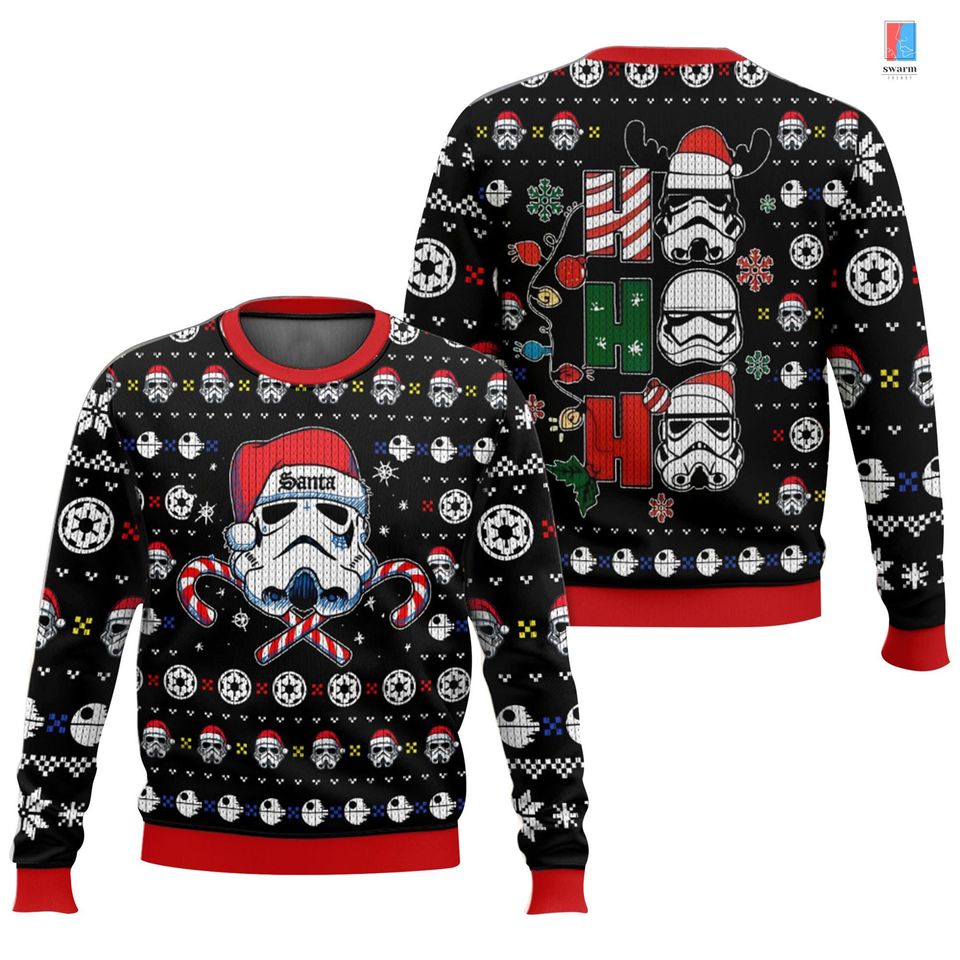 Star Wars Stormtrooper Santa Ugly Christmas Sweater