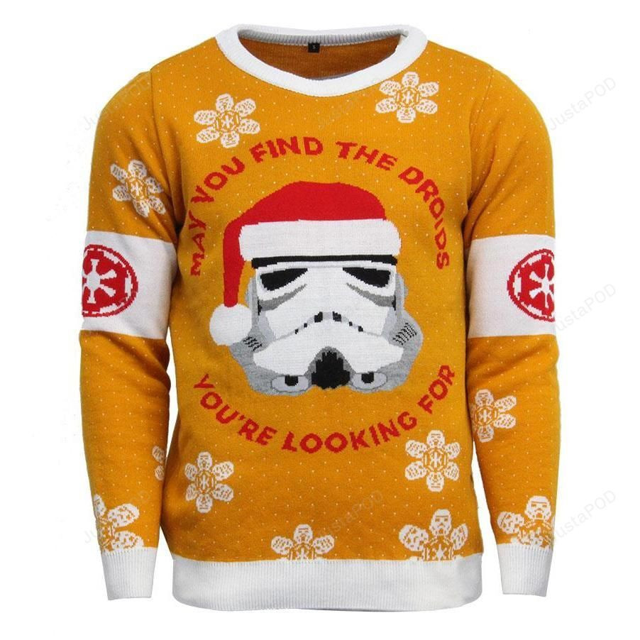 Star Wars Stormtrooper Ugly Christmas Sweater Adult 3D Funny Matching for family