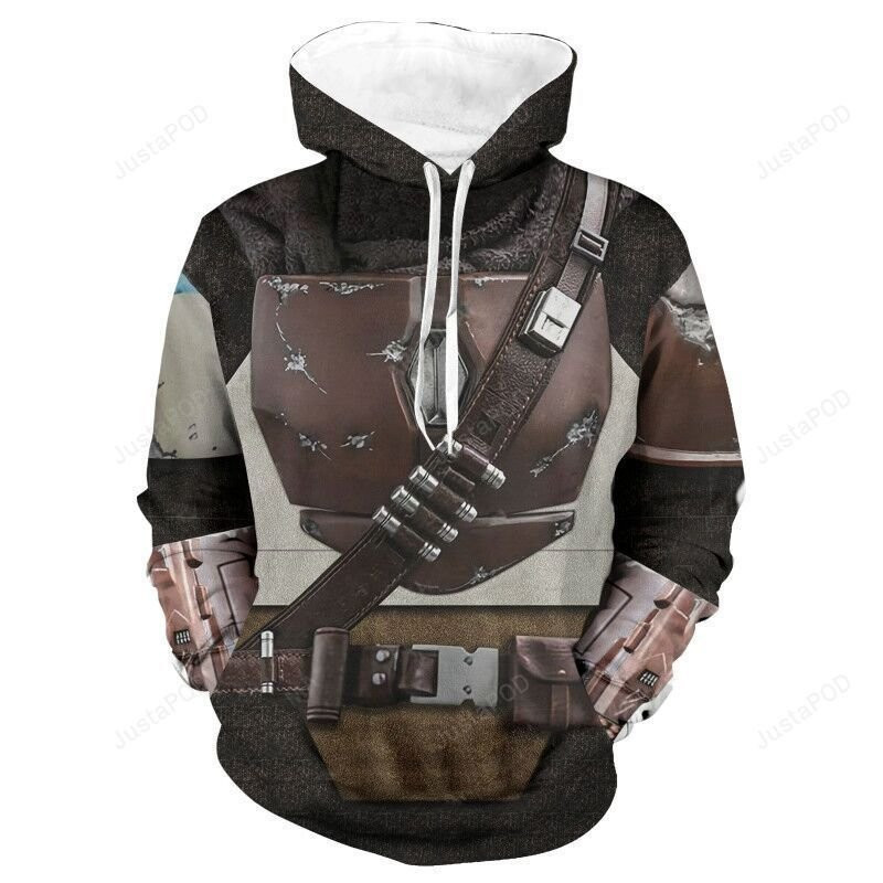 Star Wars The Mandalorian 3D All Over Print Hoodie, Zip Hoodie