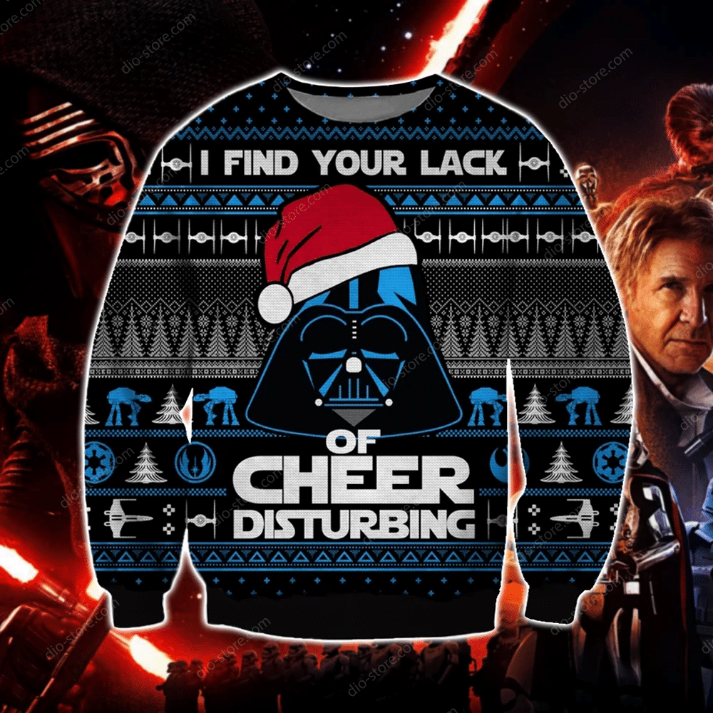 Star Wars Ugly Christmas Sweater Adult 3D Funny Matching for family