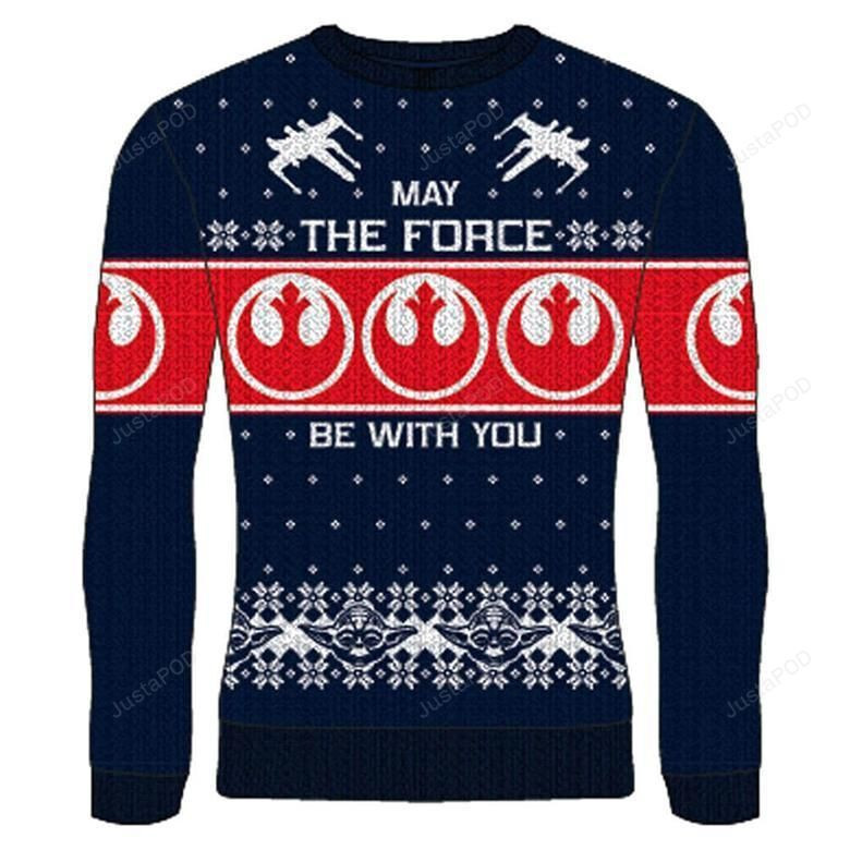 Star Wars Ugly Christmas Sweater Adult 3D Funny Matching for family