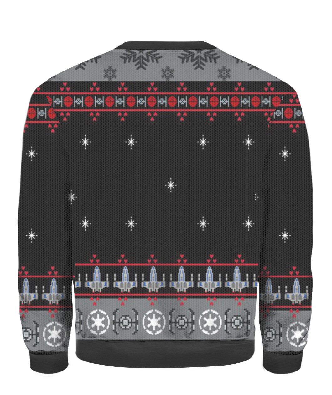 Star Wars Ugly Christmas Sweater Adult 3D Funny Matching for family - Image 3