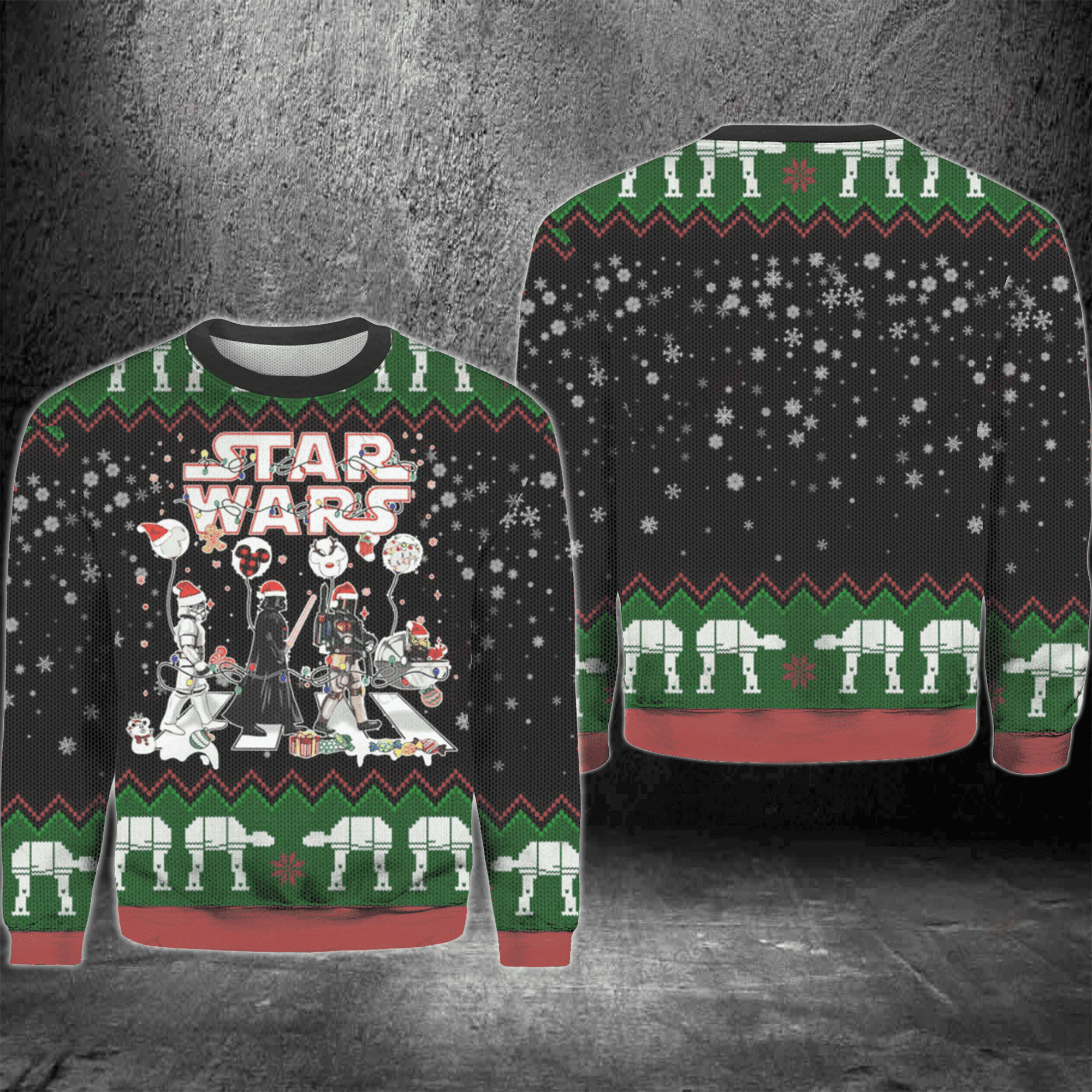 Star Wars Ugly Christmas Sweater Adult 3D Funny Matching for family