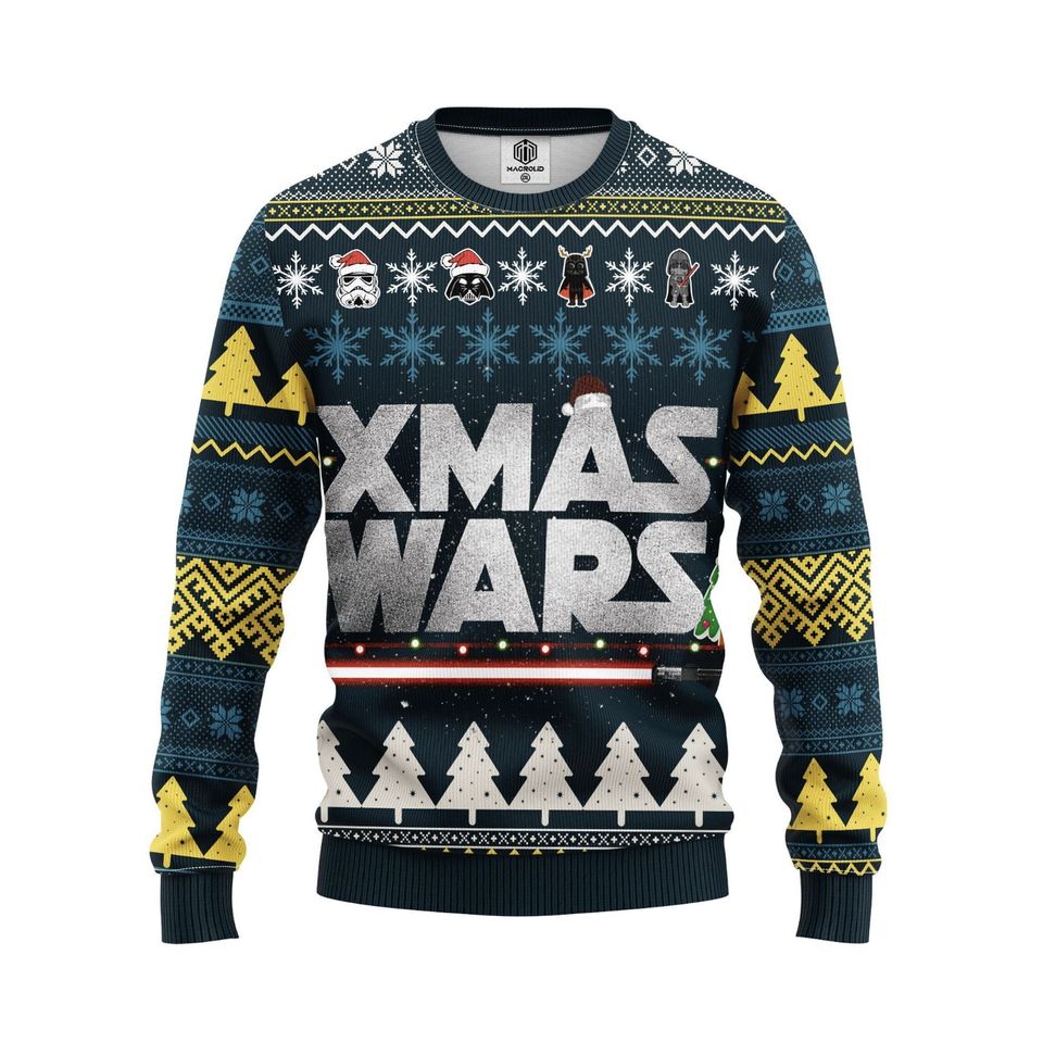 Star Xmas Ugly Christmas Sweater
