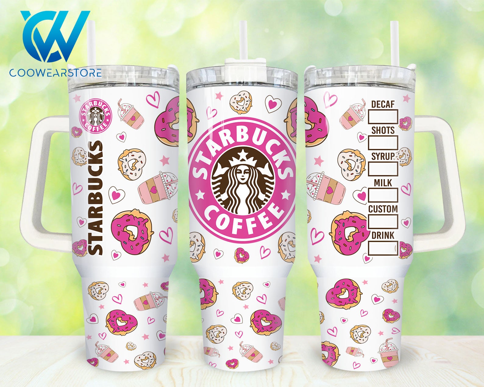 Starbucks Coffee Custom Stanley Cup 40 oz 30 oz Tumbler With HandleTVC2301857