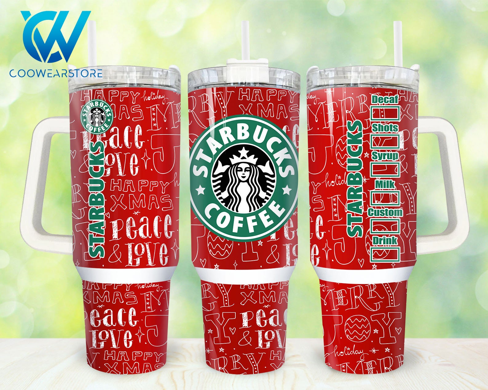 Starbucks Coffee Custom Stanley Cup 40 oz 30 oz Tumbler With HandleTVC2301870