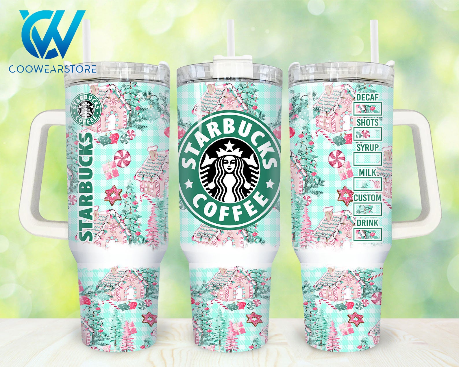 Starbucks Coffee Custom Stanley Cup 40 oz 30 oz Tumbler With HandleTVC2301871