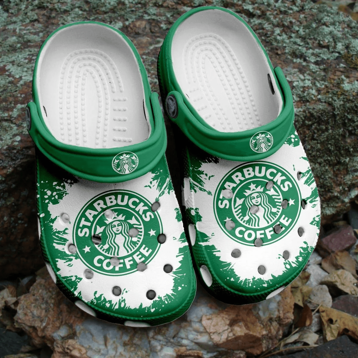 StarBucks Crocband Comfortable Crocs Shoes Clogs For Men Women