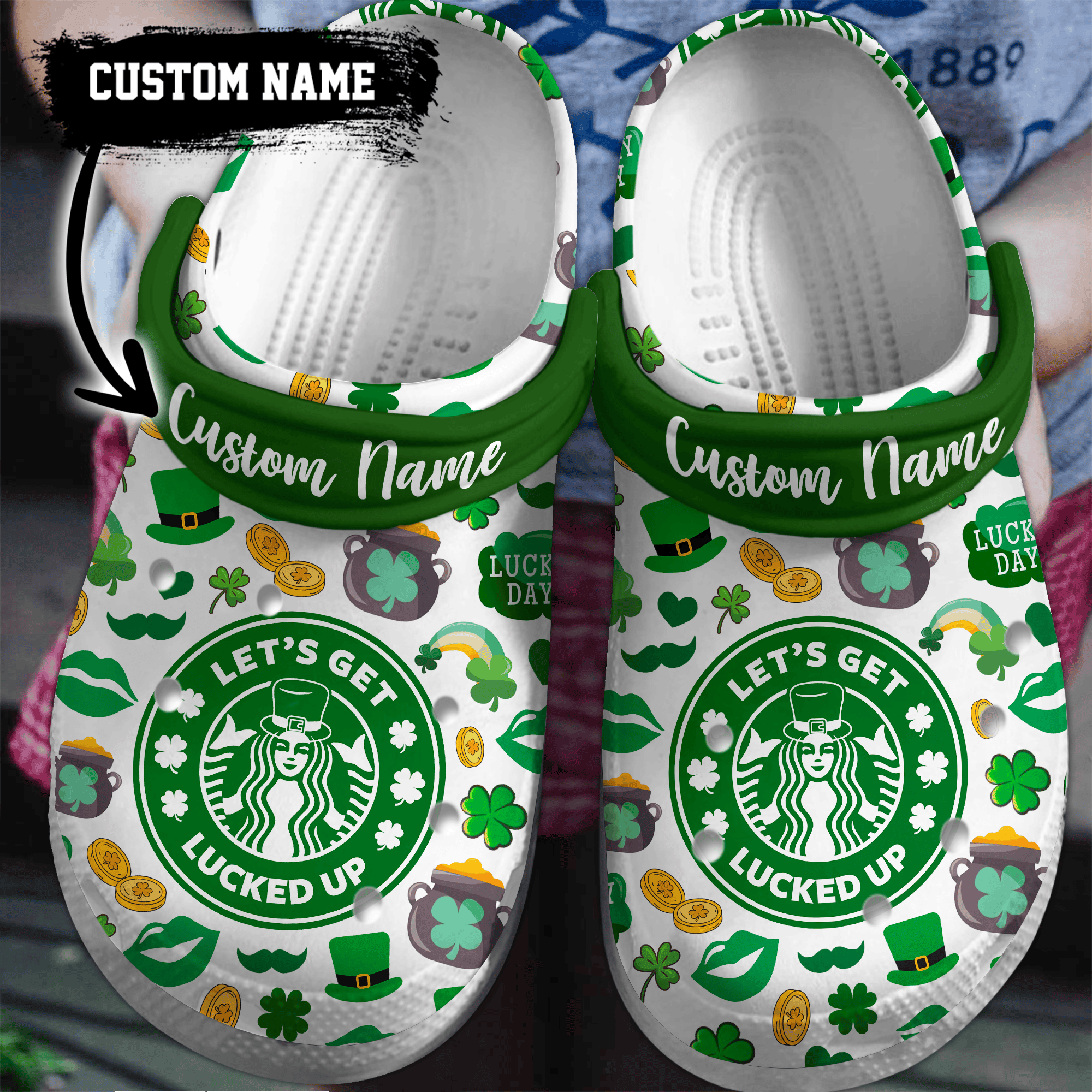 Starbucks Drinks Crocs Crocband Clogs Shoes Comfortable For Men Women and Kids