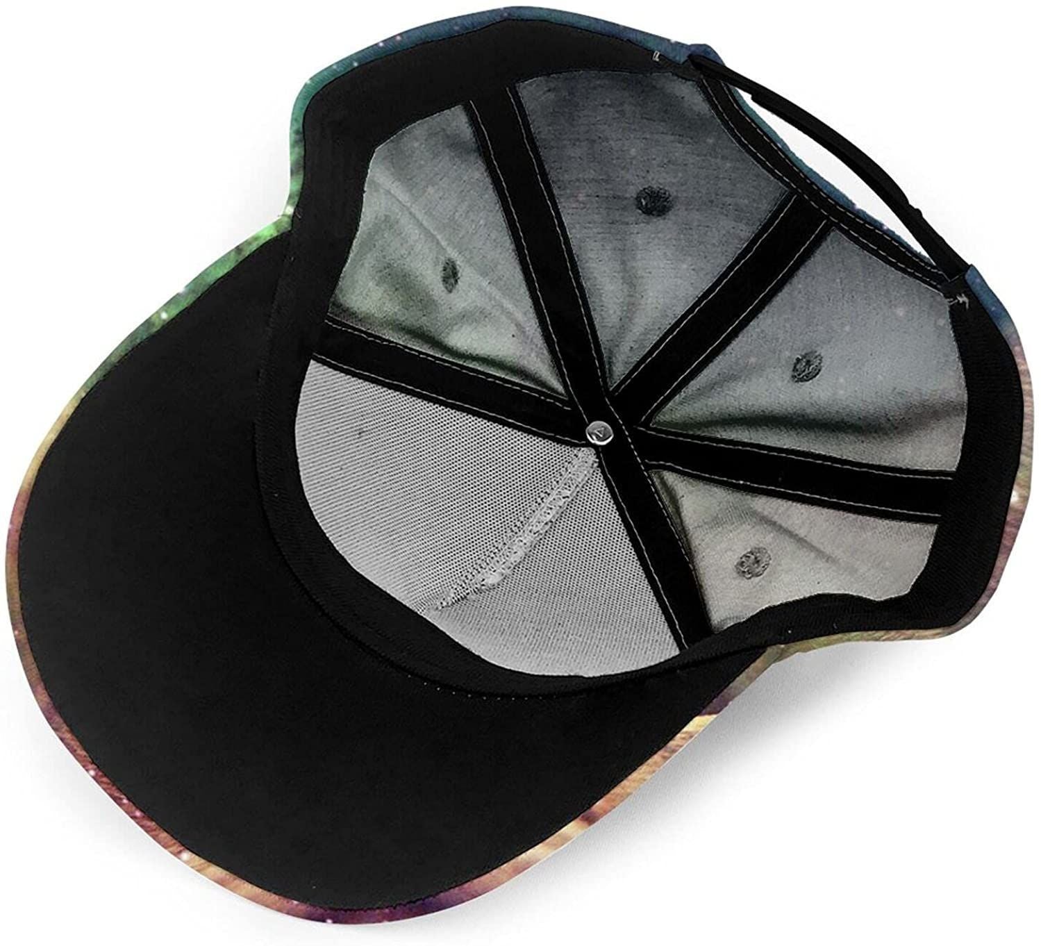 Starry Cat Print Classic Baseball 3D Cap Adjustable Twill Sports Dad Hats for Unisex Trucker Hats Custom Hats Gifts For Men & Women