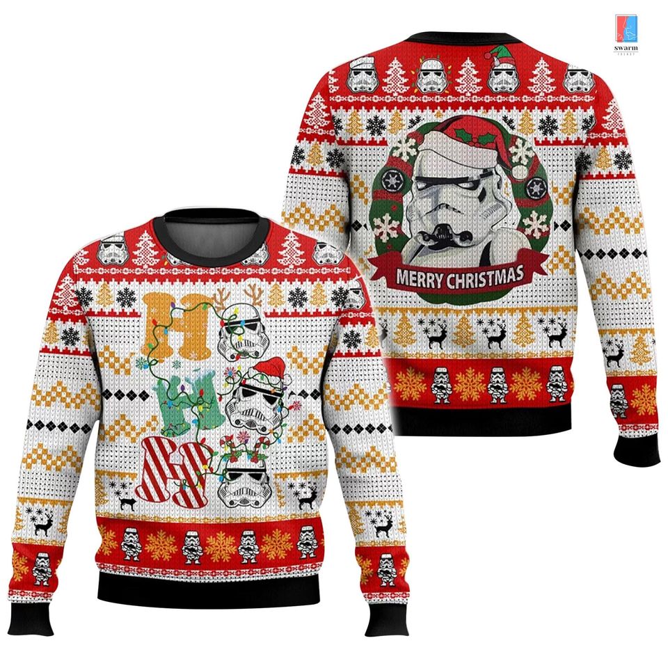 Starwars Stormtrooper Christmas Sweater