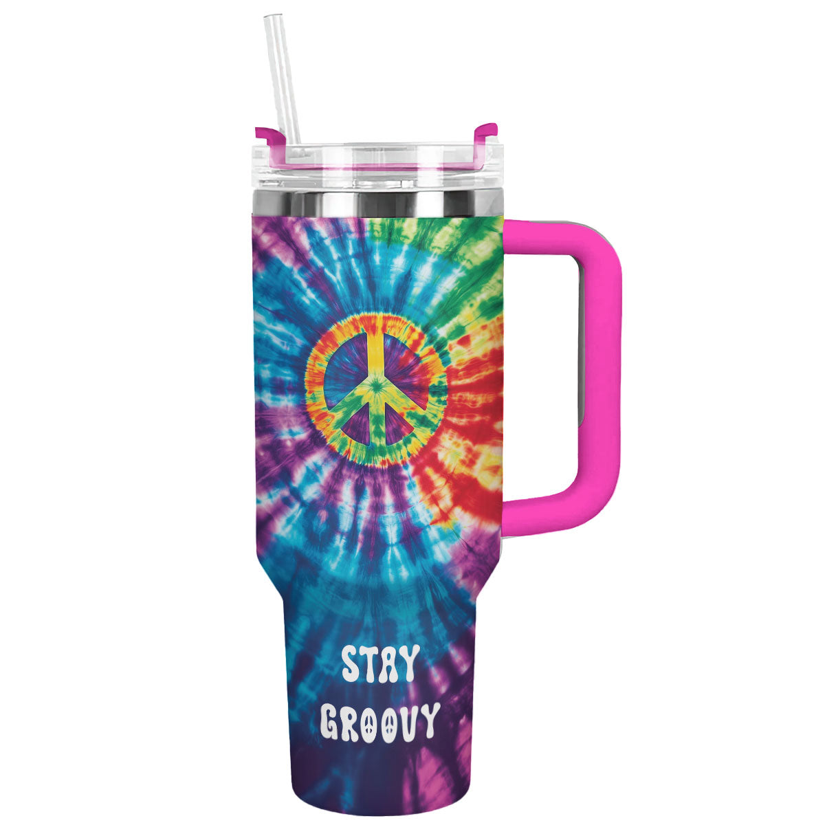 Stays Groovy Custom Stanley Cup 40 oz 30 oz Tumbler With HandleTVC2301292