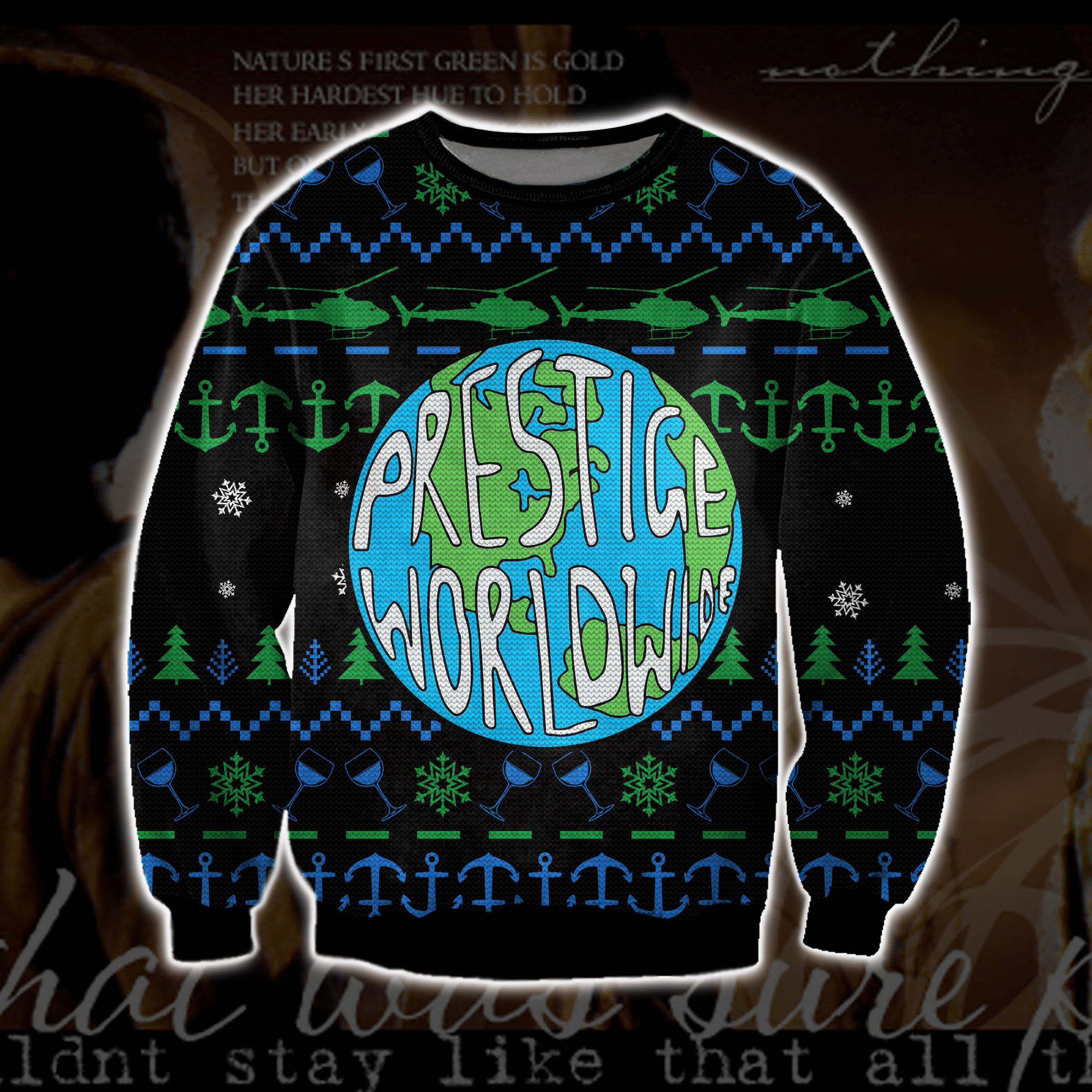 Step Brothers 3D Print Ugly Christmas Sweater Adult 3D Funny Matching for family