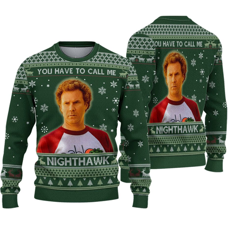 Step Brothers Christmas Ugly Sweater, Brennan Huff You Have To Call