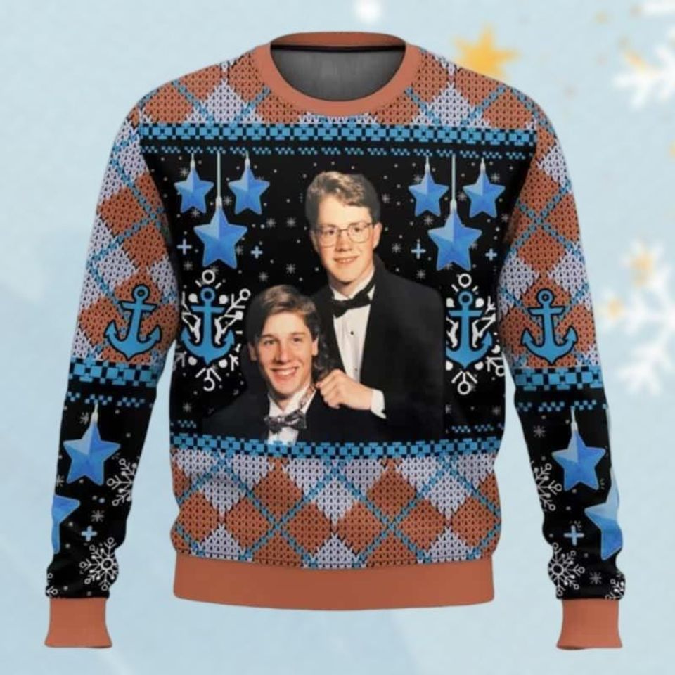 Step Brothers High School Ugly Christmas Sweater