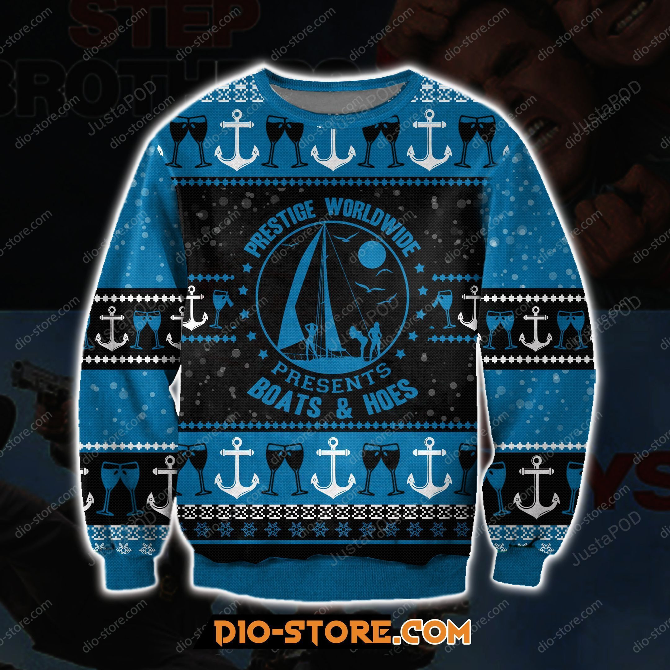 Step Brothers Movie 3D All Over Print Ugly Christmas Sweater Adult 3D Funny Matching for family